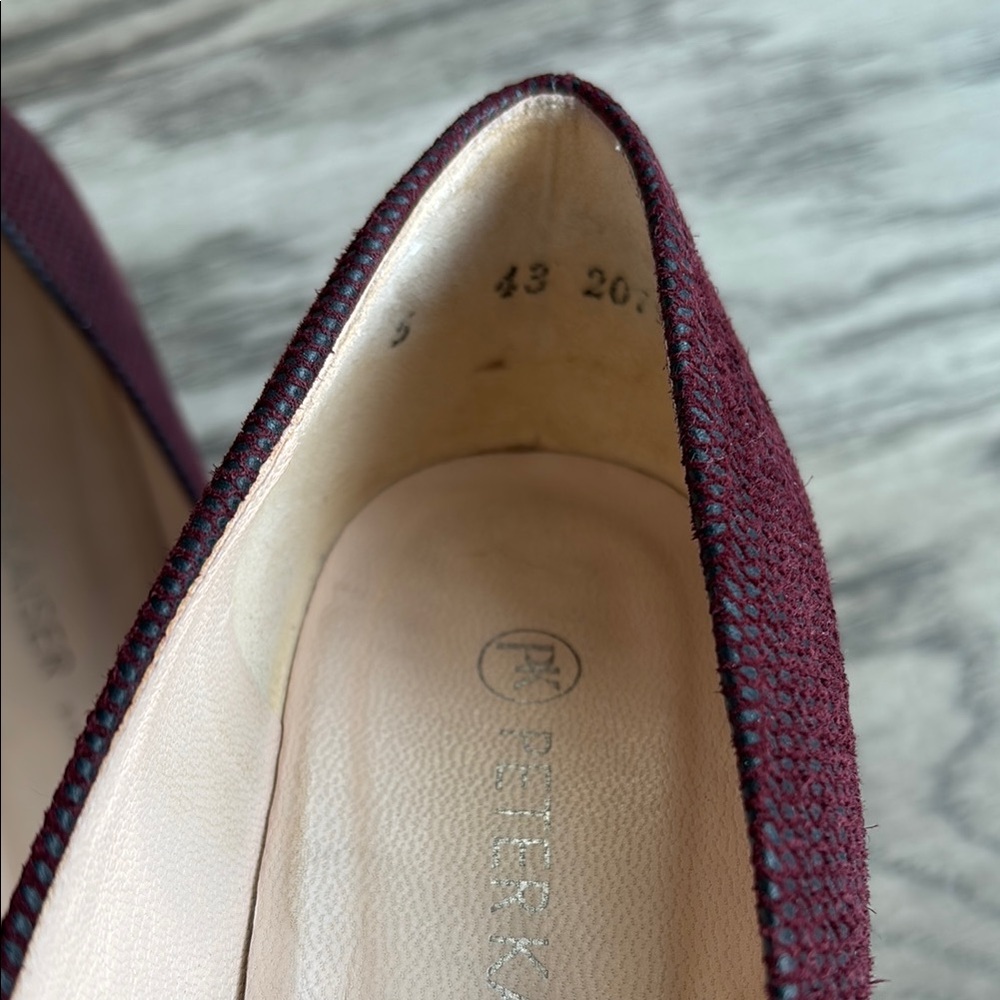Peter Kaiser Women's Burgundy Pumps size 5, US7.5 - Picture 13 of 15